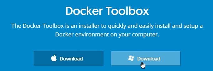 docker toolbox windows 10
